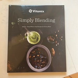 Vitamix Simply Blending Cookbook - new in original packaging